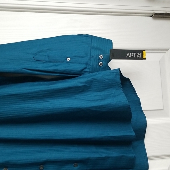 NWT Apt. 9 Modern Fit Men's Button Down Shirt - Picture 4 of 11